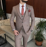 Load image into Gallery viewer, Bojoni Cagliari Orange Slim-Fit Suit 3-Piece
