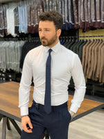 Load image into Gallery viewer, Ferrar White Classic Shirt-baagr.myshopify.com-Shirt-BOJONI
