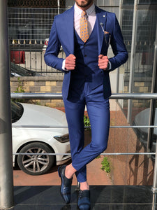 Capot Slim-Fit Suit Vest Sax-baagr.myshopify.com-suit-BOJONI