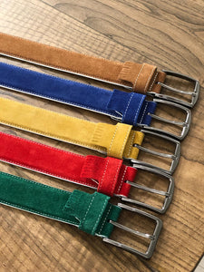 Suede Tasseled Detailed Leather Belts in 5 Colors-baagr.myshopify.com-Belt-BOJONI