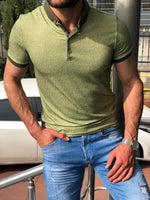 Load image into Gallery viewer, Barcos Slim-Fit Collar T-shirt (2 Colors)-baagr.myshopify.com-T-shirt-BOJONI
