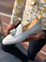 Load image into Gallery viewer, Blake White Comfy Leather Loafer-baagr.myshopify.com-shoes2-BOJONI
