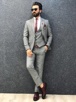 Load image into Gallery viewer, Bossi Slim-Fit Gray-baagr.myshopify.com-1-Brabion
