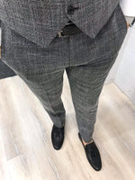 Load image into Gallery viewer, Boszi Slim-Fit Vest Gray-baagr.myshopify.com-1-Brabion
