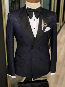 Slim-Fit Tuxedo Double Breasted Navy Blue-baagr.myshopify.com-suit-BOJONI