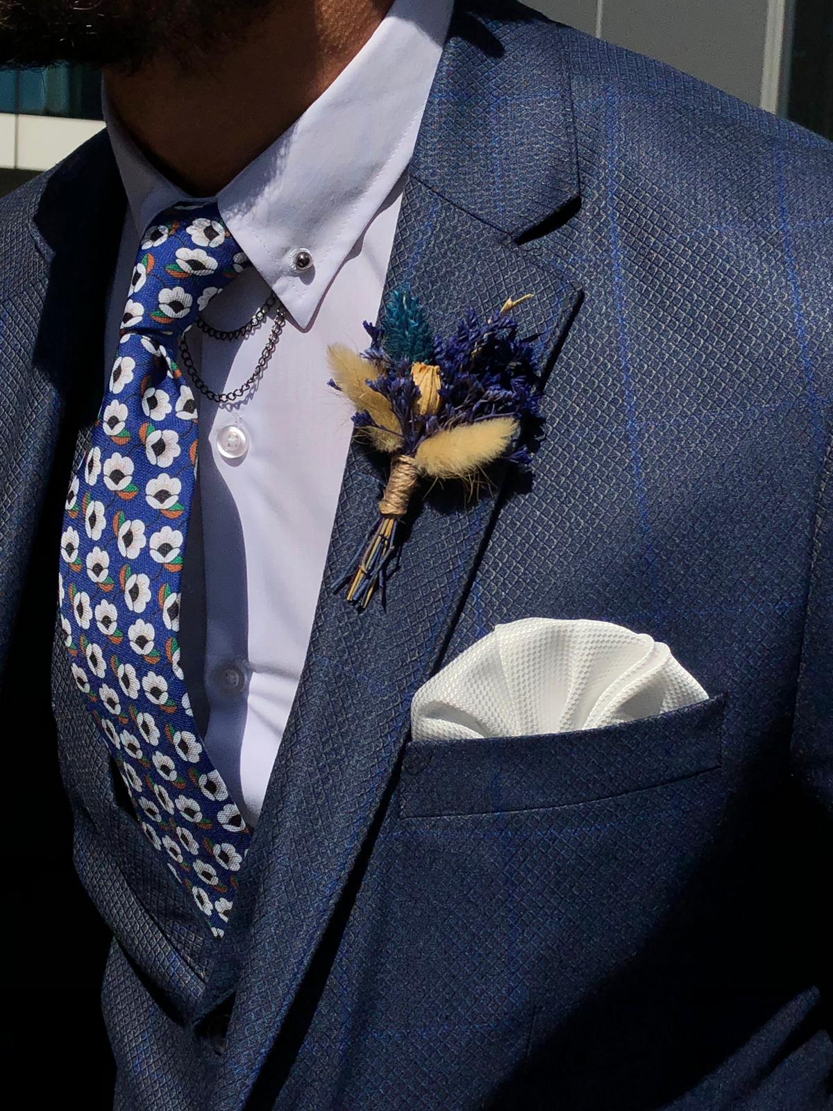 William Slim-Fit Plaid Suit in Blue-baagr.myshopify.com-suit-BOJONI