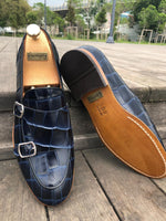 Load image into Gallery viewer, SARDINELLI LIMITED BLUE LOAFERS-baagr.myshopify.com-shoes2-BOJONI
