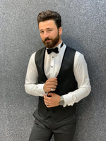 Load image into Gallery viewer, Mans Slim Fit Tuxedo Navy Blue-baagr.myshopify.com-1-brabion
