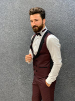 Load image into Gallery viewer, Santos Slim Fit Tuxedo Red-baagr.myshopify.com-1-brabion
