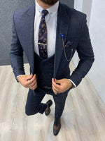 Load image into Gallery viewer, Marco  Slim Fit Suit Navy-baagr.myshopify.com-1-BOJONI

