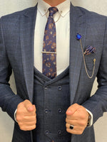 Load image into Gallery viewer, Marco  Slim Fit Suit Navy-baagr.myshopify.com-1-BOJONI

