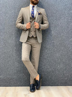 Load image into Gallery viewer, Danda  Slim Fit Suit Coffee-baagr.myshopify.com-1-BOJONI
