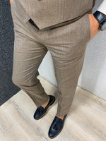 Load image into Gallery viewer, Danda  Slim Fit Suit Coffee-baagr.myshopify.com-1-BOJONI
