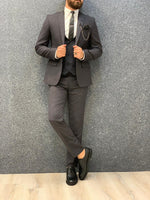 Load image into Gallery viewer, Kinda  Slim Fit Suit Dark Coffee-baagr.myshopify.com-1-BOJONI
