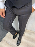 Load image into Gallery viewer, Kinda  Slim Fit Suit Dark Coffee-baagr.myshopify.com-1-BOJONI
