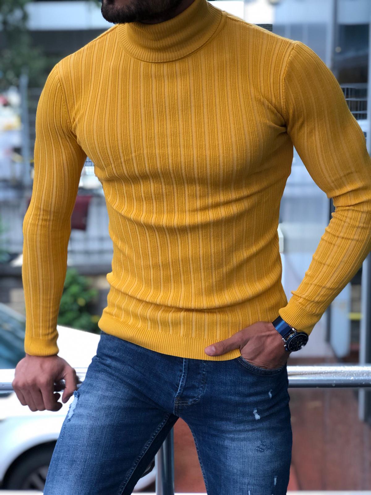 Bojo Eva Slim-Fit Turtleneck Knitwear in 5 Colors-baagr.myshopify.com-sweatshirts-BOJONI