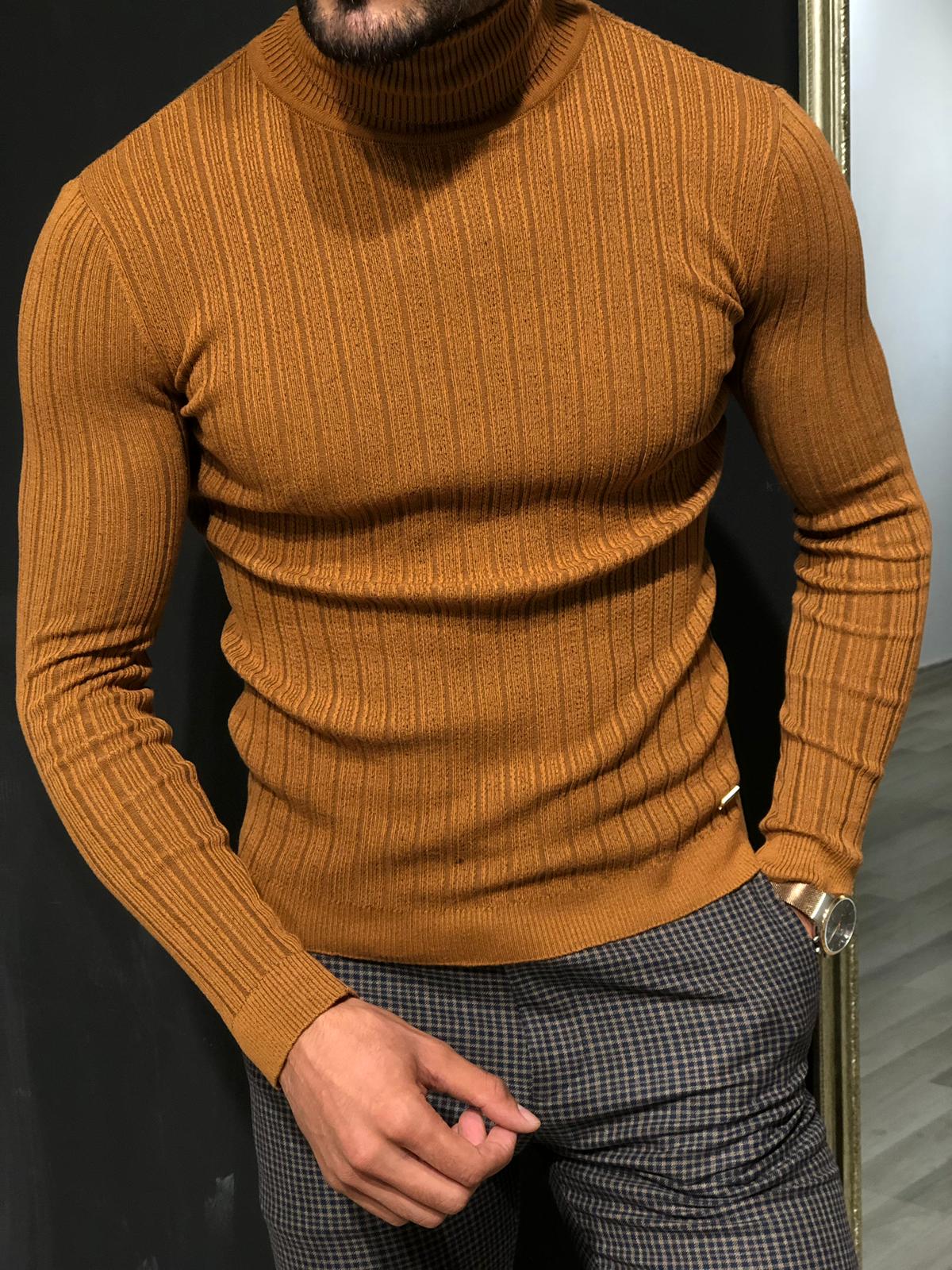 Bojo Eva Slim-Fit Turtleneck Knitwear in 5 Colors-baagr.myshopify.com-sweatshirts-BOJONI