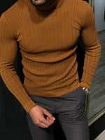 Load image into Gallery viewer, Bojo Eva Slim-Fit Turtleneck Knitwear in 5 Colors-baagr.myshopify.com-sweatshirts-BOJONI
