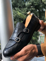 Load image into Gallery viewer, SARDINELLI LIMITED BLACK LOAFERS-baagr.myshopify.com-shoes2-BOJONI
