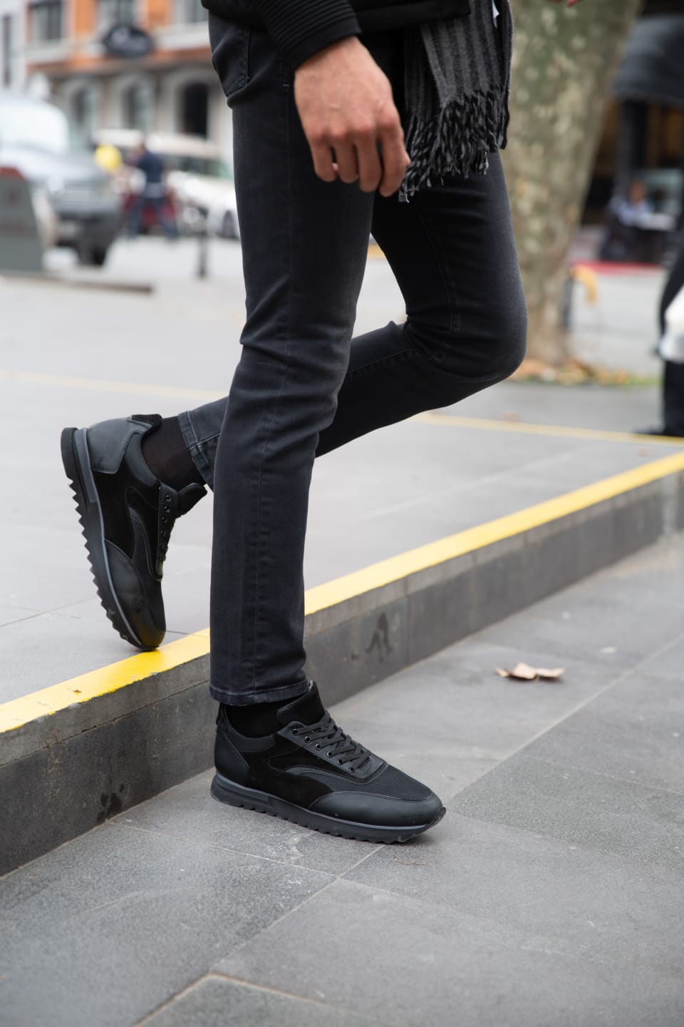 Sardinelli Laced Sports Shoes Black-baagr.myshopify.com-shoes2-BOJONI