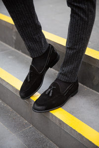 Sardinelli Suade Loafers Black-baagr.myshopify.com-shoes2-BOJONI