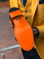 Load image into Gallery viewer, Sardinelli Tassel Detail Leather Shoes Tan-baagr.myshopify.com-shoes2-BOJONI
