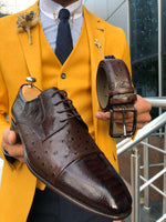Load image into Gallery viewer, Sardinelli Classic Leather Shoes Brown-baagr.myshopify.com-shoes2-BOJONI
