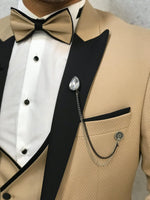 Load image into Gallery viewer, Royal Golden Slim Fit Tuxedo-baagr.myshopify.com-1-brabion

