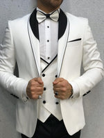 Load image into Gallery viewer, Royal Platinum Slim Fit Tuxedo-baagr.myshopify.com-1-brabion
