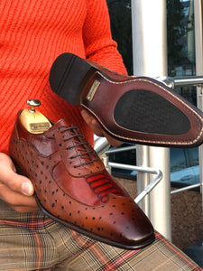 Sardinelli Classic Leather Shoes Tan-baagr.myshopify.com-shoes2-BOJONI