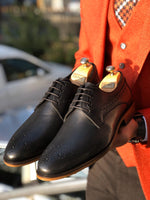 Load image into Gallery viewer, Sardinelli Laced Classic Leather Shoes Black-baagr.myshopify.com-shoes2-BOJONI
