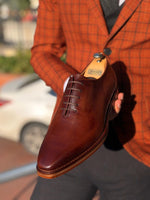Load image into Gallery viewer, Sardinelli Laced Classic Leather Shoes Tan-baagr.myshopify.com-shoes2-BOJONI
