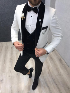 Zerno Velvet Slim Fit White Tuxedo-baagr.myshopify.com-1-BOJONI