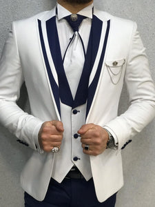 Lazio Brilliant Slim Fit White Tuxedo-baagr.myshopify.com-1-BOJONI