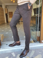 Load image into Gallery viewer, Bojo Slim Fit Black Trousers-baagr.myshopify.com-Pants-BOJONI
