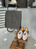 Load image into Gallery viewer, Bojo Giotto Suede Grey Tasseled Loafer-baagr.myshopify.com-shoes2-BOJONI
