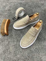 Load image into Gallery viewer, Bojoni Uluwatu Beige Men&#39;s Loafer
