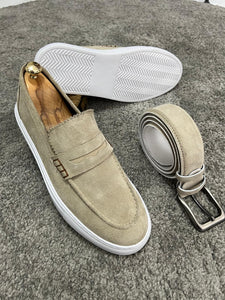 Bojoni Uluwatu Beige Men's Loafer