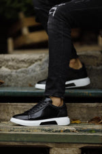 Load image into Gallery viewer, Leon Patent Leather Black Sneakers
