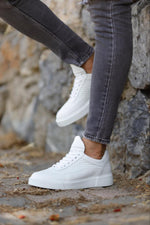 Load image into Gallery viewer, Bojoni Uluwatu  Square Detailed White Sneakers
