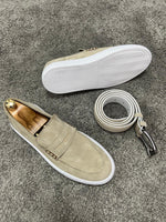 Load image into Gallery viewer, Bojoni Uluwatu Beige Men&#39;s Loafer
