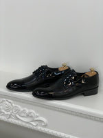 Load image into Gallery viewer, Bojoni Tsokini Leather Shoes in Black (Limited Edition)
