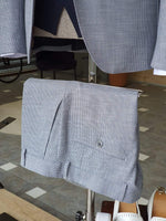 Load image into Gallery viewer, Boston Gray Slim Fit Peak Lapel Suit-baagr.myshopify.com-suit-BOJONI
