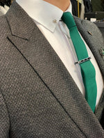Load image into Gallery viewer, Zapali Royal GrayGreen Slim Fit  Suit-baagr.myshopify.com-1-BOJONI
