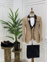 Load image into Gallery viewer, Napolia Royal Gold Slim Fit Tuxedo-baagr.myshopify.com-1-BOJONI
