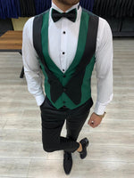 Load image into Gallery viewer, Forenza Royal Slim Fit Green Tuxedo-baagr.myshopify.com-1-BOJONI
