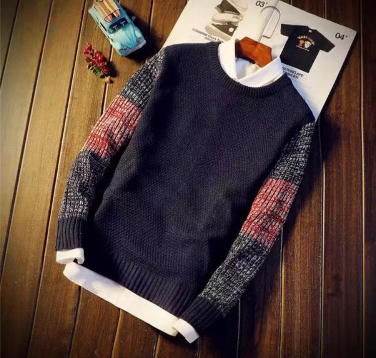 Contemporary Embellished Casual Sweater | BOJONI
