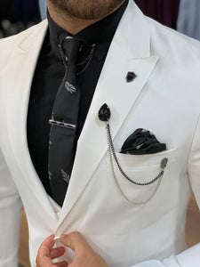 Verona White Slim Fit Wool Suit-baagr.myshopify.com-1-BOJONI