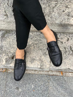 Load image into Gallery viewer, Stanoss Black Buckle Shoes-baagr.myshopify.com-shoes2-brabion
