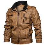 Load image into Gallery viewer, Bomber Faux Leather Jacket (3 Colors)-baagr.myshopify.com-Jacket-BOJONI
